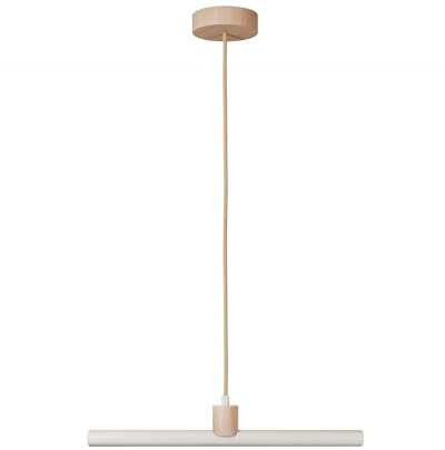 creative cables - Lampada a sospensione esse14 con attacco S14d - Con lampadina, Neutro