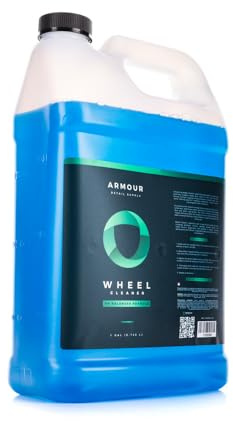 Armour Detail Supply - Wheel Cleaner - pH Neutral, Color-Changing Formula for Safe Brake Dust Removal – High-Cling Foam, Safe on All Finishes - 128oz