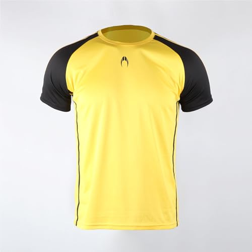HO Soccer unisex - barn Camiseta Futbol Akademia Yellow/Black Sport fotbollströja