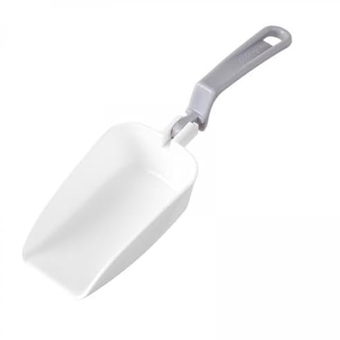 LOVIVER 2x Paletta per Ghiaccio Paletta per Alimenti Maniglia Pieghevole Paletta per Macchina per Il Ghiaccio Paletta Multifunzionale per Alimenti per Animali