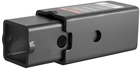 CURT 45408 Trailer Hitch Receiver Adapter Reducer Sleeve Set, 3 to 2-1/2 or 2-Inch, 2-Piece, Black