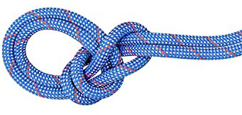 Mammut Crag Classic Rope 9,5 mm Classic – Blau/Weiß LG 50