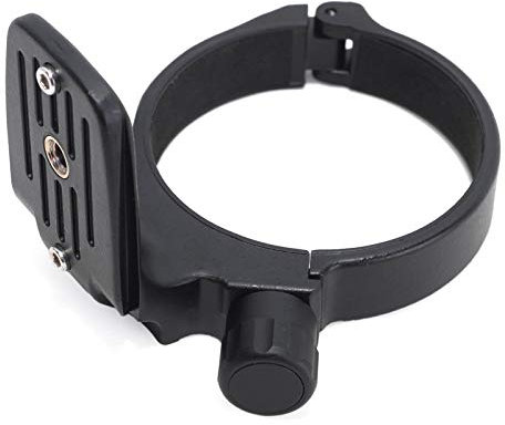 iShoot Stativ-Halterungsring, Unterstützung für Canon-EF 100 mm f/2.8L Makro-IS-USM-Objektiv (ersetzt Canon-Stativhalterungsring D), integrierte ARCA-Typ-Schnellwechselplatte für Stativkopf