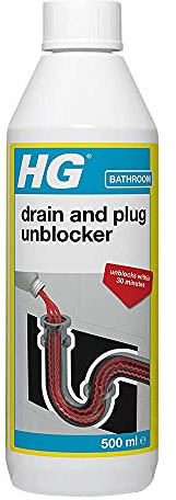 3X HG Liquid Drain & Plug Unblocker 500ml - 139050106