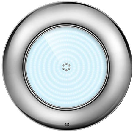 LyLmLe Harz Gefüllt LED Poolbeleuchtung Extra Flach,35W Poolscheinwerfer(Ersetzt 300W Halogenlampen),Aufputzmontage Pool Lampen Edelstahl, 3500lm,140°Abstrahlwinkel,IP68 Wasserdicht,12V AC/DC,6000K