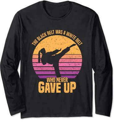 Women with black belt - Karate Women Long Sleeve T-Shirt