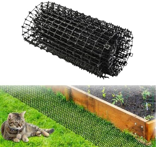 78.7X 11.8 Inch Scat Mat For Cats, Dog Cat Scat Mat Animal Deterrent Plastic Scarer Spike Tool For Garden Fence & Animal Barrier