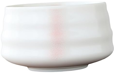 CLISPEED Cuenco De Matcha Japonés Pequeño De Cerámica Diseño Esmaltado Rosa, Tazón Tradicional Para Ceremonia Del Té, Adecuado Para Uso Casa y Ceremonia,
