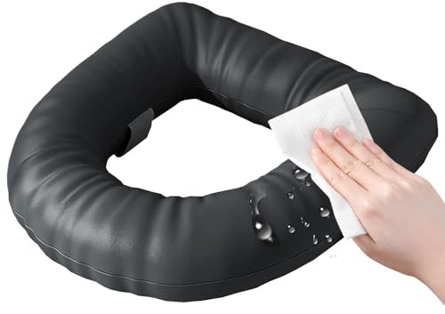 Acolchada para Asiento de Baño alfombrilla elástica impermeable | Cojín elevado para asiento de inodoro En mayores discapacitados hogar residencia geriátrica