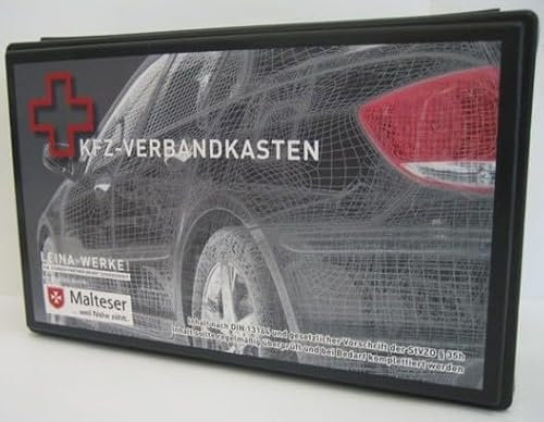 LEINA-WERKE Cassetta medica pronto soccorso pour Auto Camion Moto DIN 13164 First Aid Kit REF 81575