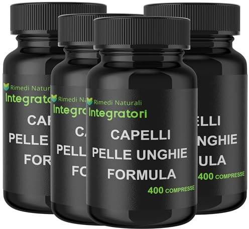 Zinco Citrato Altamente Assorbibile con Selenio Metionina e Biotina 1600 Compresse, 1 al dì, Capelli Pelle Unghie Formula