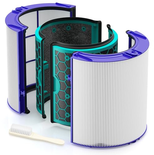 Ersatzfilter für Dyson Luftreiniger TP04 DP04 HP04 DP05 TP05, Filter und Aktivkohlefilter für Dyson Luftreiniger