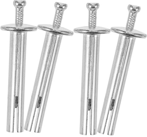 IMIKEYA 10pcs Expansion Nail Concrete Nails in Anchor for Wall Installation Anchors for Concrete Heavy Duty
