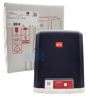 BFT DEIMOS ULTRA BT B400 MOTORE OPERATORE 24V PER CANCELLO SCORREVOLE PESO 400 Kg 2618198