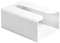 UPKOCH Wandhalterung KosmetiktüCherbox Weiß - Ohne Bohren Papierhandtuchspender - Traceless Tissue Holder FüR Badezimmer, KüChe, Wohnzimmer - Vertikal & Horizontal Montierbar