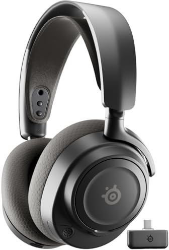 SteelSeries Arctis Nova 7P Wireless Gen 2 - PS5 Headset - Gaming Headset - Mobile App Control - 50+ HR with fast charge - Compatible with PlayStation, PC, Switch & more - Mixable 2.4GHz/Bluetooth