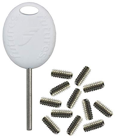 UP100 1pièce Fin Key + 50 pcs Vis pour Sup Planche à Surfer sur Internet à vis Poignée Clé pour Surfer Future Palmes (pour de Futures)