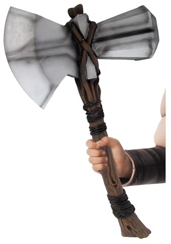 Rubie's offiziellesr Marvel Thor Love & Thunder Film, Thor Stormbreaker Axt Kostümzubehör, Welttag des Buches Halloween