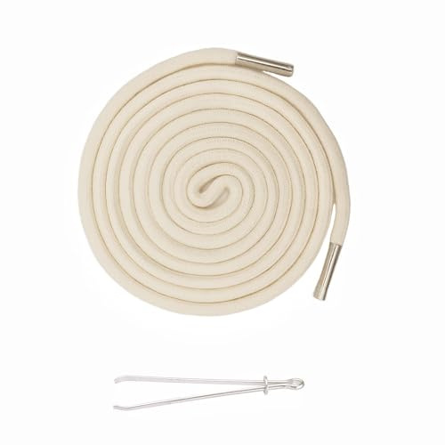 Cordón para pantalones de jogging, cordón para sudaderas, cordón de 180 cm, con extremos de cierre de metal y cordón, cordones de repuesto para pantalones de jogging, sudaderas, pantalones de baño,