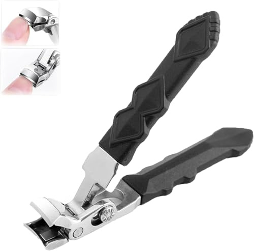 Outfany Nail Clipper, Sherum Nagelmeister Pro, Cumulus Clipmaster Pro Nail Clipper, Dotmalls Toenail Clipper, Pince à ongles en acier inoxydable, multifonction, ouverture large de la mâchoire (1