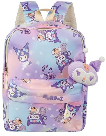 Luclay Toddler Backpack with Detachable Stuffed Doll, School Bags for Girl Boys School Rucksack Cute Nursery Mini Backpack Kids for Travel Kindergarten Elementary Preschool