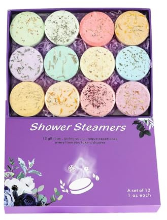 Steamer Aromatizzanti Da Doccia 12 Pezzi Rilascio Lento