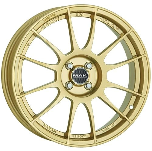 MAK CERCHIO IN LEGA XLR 7x17 4x100 ET 35 ORO, RUOTA, ALUMINIO, AUTOVETTURA, SUV, CAMION