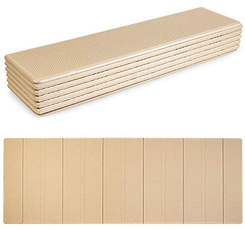 SPOKEY LUCY faltbare Yoga- und Sportmatte 180 x 60 x 6 mm, 750 g | Rutschfest, stabilisierend und sicher | Für Pilates, Fitness und Gymnastik | Aus 75% TPE und 25% natürlichen Fasern, 928910, color