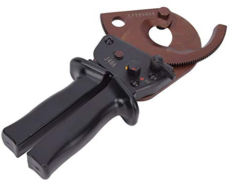 Spärrskärare, hydraulisk SW-kabelskärare, 34 x 16 x 5 J40a, 300 mm, spärrhake, industriell kvalitet, kabelsax, hårdvara, handdrivet skärverktyg