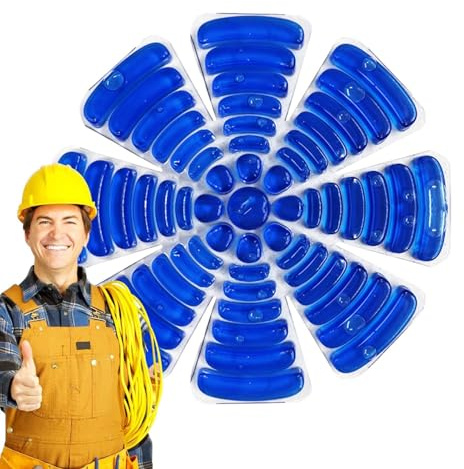 Renchey Compresa Fría Bajo Sombrero,Refrescante para Cascos - Almohadilla Refrescante Reutilizable para Ciclismo Senderismo Deportes al Aire Libre