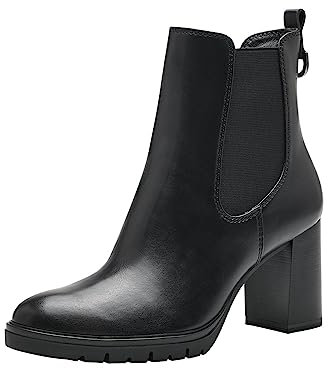 Tamaris Damen Stiefel Vegan schwarz 38