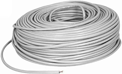 MY SMART SHOP CAT6 NÄTKABEL MATASSA CATe 6 LAN ETHERNET M BOB INTERNET PLUG MODEM ROUTER ACCESS POINT REAPETER CCA RJ45 GIGABIT 10/100/1000 Mbps (50, GRÅ, FTP)