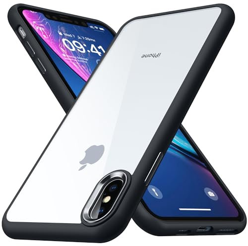 CANSHN Système satellite complet pour iPhone X/XS résistant aux chocs X/XS Noir