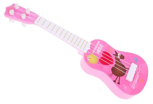 SUPVOX Guitarra Eléctrica Infantil Juguete Musical Mini Ukelele De Juguete Educativo