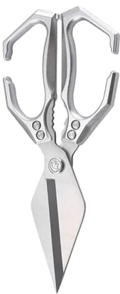 Ciseaux de Cuisine Robustes | Ciseaux Multifonction Pour Volaille Et Os - Ustensiles de Cuisine Professionnels pour Volaille Poulet Canard Poisson Fruits de Mer Légumes