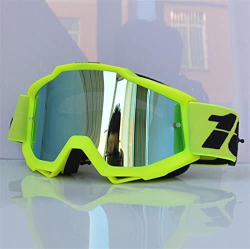 Youehsent Lunette Moto Cross,Moto Lunettes Goggles de motocross lunettes de monteur de la route de la route Bike Casques de moto Goggles Ski Sport Lunettes Vélo Montagne Vélo Vélo Lunettes De Moto