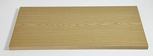 Wandregal SOLIDO 10 Farben 8 Größen, Regalboden Fachboden Regalbrett (Eiche, 80x30 cm)