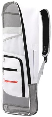 Amagogo Snorkeling Gear Backpack with Fins Storage And Organizer for Travel And Water Activities, White