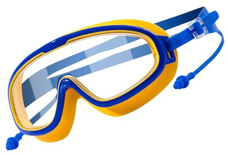 Generisch Occhiali da nuoto per bambini | occhiali da nuoto anti-appannamento impermeabili senza perdite, occhiali da nuoto protezione UV, per sport acquatici in silicone per esterni