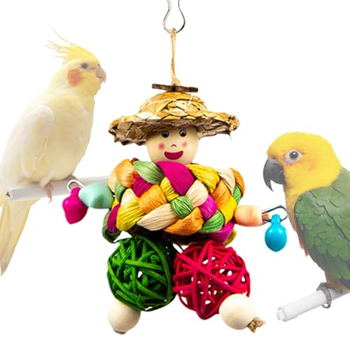 Juguetes para pájaros para Conure, Conure Toys Accesorios de mordedura de