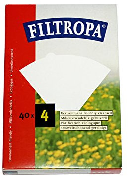 2 BOXES of Filtropa Size 4 Filter Papers, Pack of 40, White …
