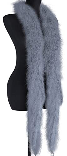 2 m Federboas natürlicher Federschal flauschige Federboas Kostümparty Zubehör für Hochzeit Party Cosplay Tanzkostüm