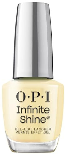 OPI Infinite Shine, Esmalte de Uñas Amarillo, Efecto Gel y de Larga Duración, Tono This Chic is Bananas (15 ml)