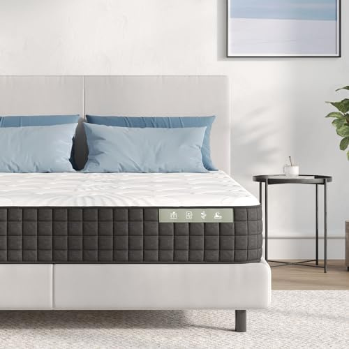 Avenco Colchones 150x200, Colchón de Espuma de 7 Zonas, Reversible Verano/Invierno, Funda de Colchón Extraíble y Lavable, Transpirable, Altura 20 cm