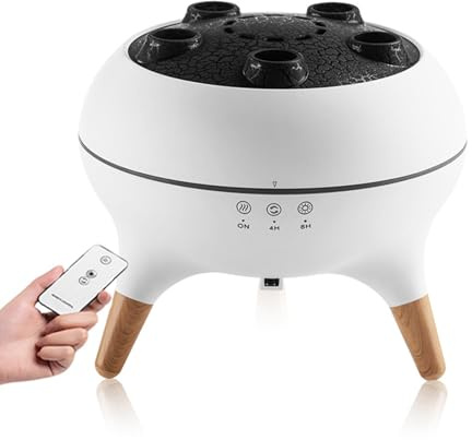ThreeH Diffusore di meduse 3 in 1 Umidificatore con 7 colori LED telecomando per home office yoga, camera profumazione ambiente aromaterapia