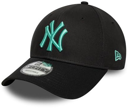 New Era New York Yankees 9Forty Cap Schwarz Grün - One-Size