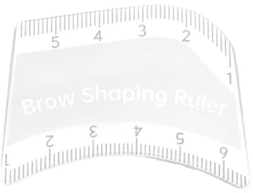Règle Pour Les Sourcils - Gabarit Réutilisable Pour Forme - Guide De Façonnage Des Sourcils,pour Salon Maison Débutantes Femmes Professionnelles Routine Quotidienne Maquillage Visage