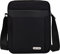 UBAYEE Bolso Hombre Bandolera de Lona con Multibolsillos (Compatible con 10,5 Pulgadas iPad Tablet, 25 cm), Negro