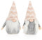 com-four® 2x Coppia premium di elfi di Natale per decorazioni natalizie, figure scandinave invernali, decorazioni per la stanza o regali