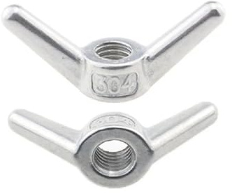 Hand Nut 1/2/5pcs M6 M8 M10 M12 Wing Nut 304 Stainless Steel Hand Screw Nut Big Ear Butterfly Nuts Screw Nut (Color : Stainless Steel 304, Size : M8 5pcs)